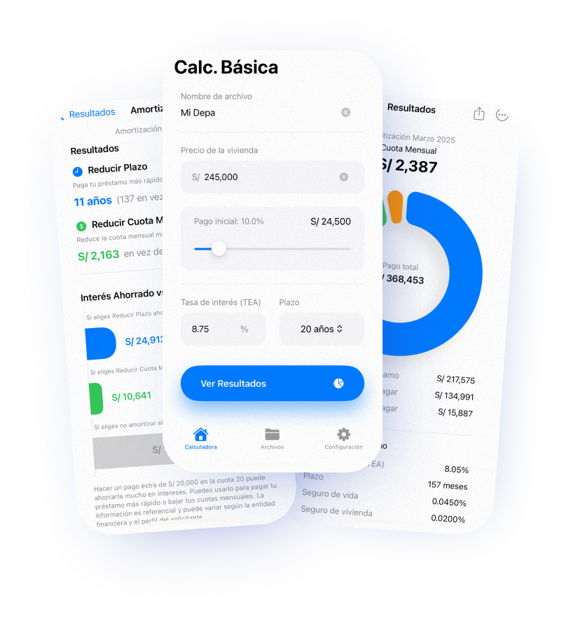 Bricks Calc App Screenshots