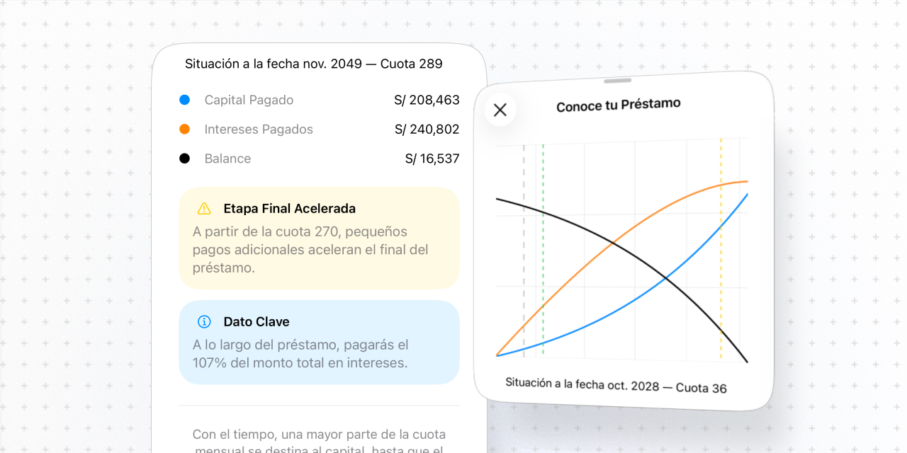 Visualiza tu amortización